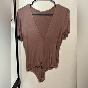 Brown body suit from boutique